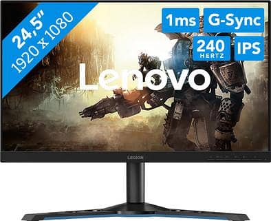 Lenovo Legion 25" 240Hz IPS 1ms G-Sync Gaming Monitor