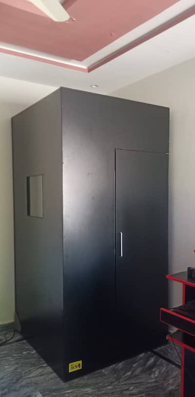 Sound Proof Microphone Recording Vocal Booth With Acoustic Treatment