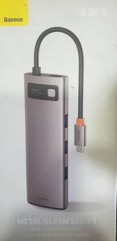 Baseus 8-in-1 Type-C Hub Docking Station