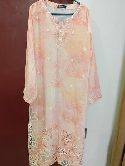 long shirt with trouser