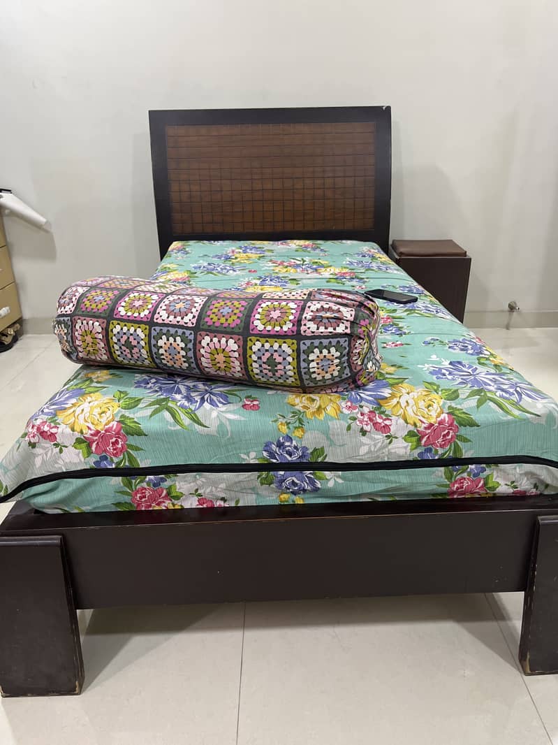 Standard size single bed 1