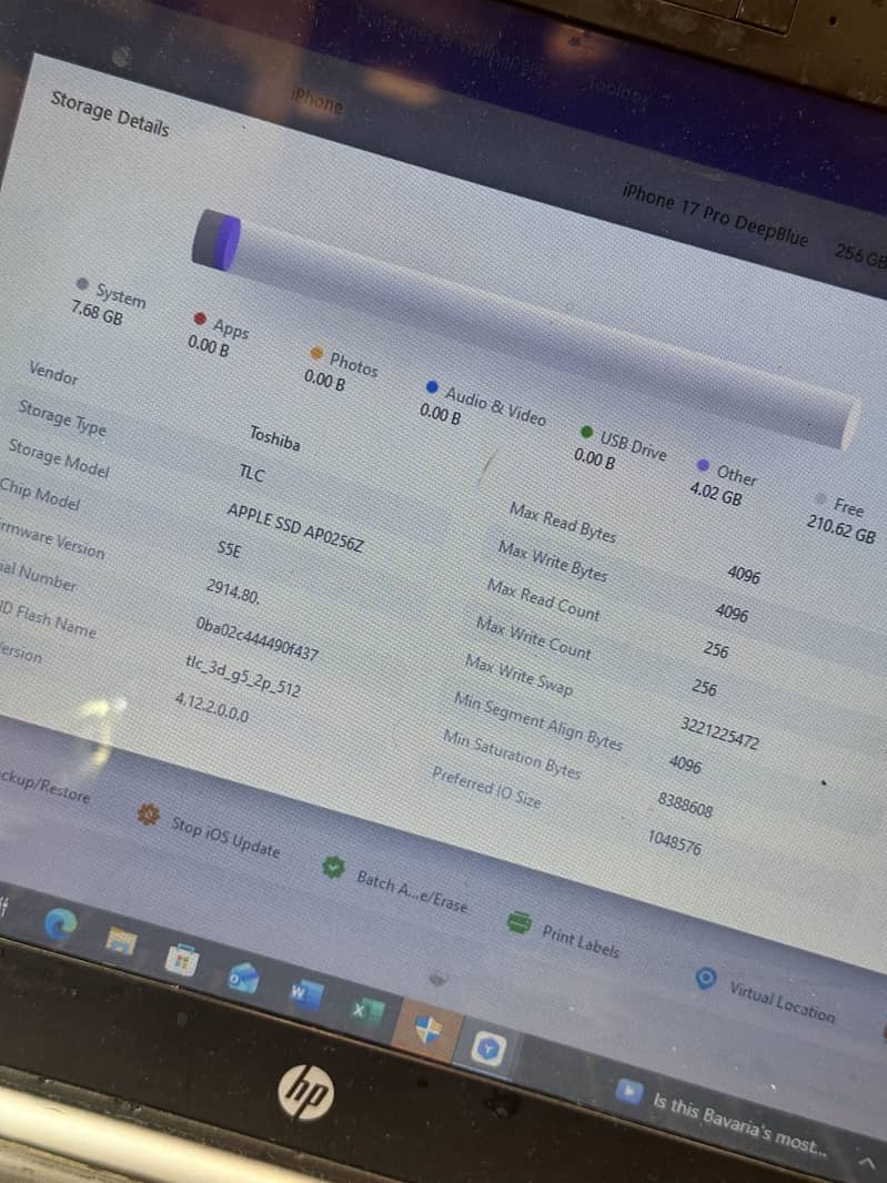 Apple iPhone 17 Pro i cloud 8