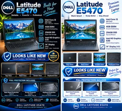 Dell Latitude E5470 Core i5 6th Gen | 4GB RAM | 256GB SSD