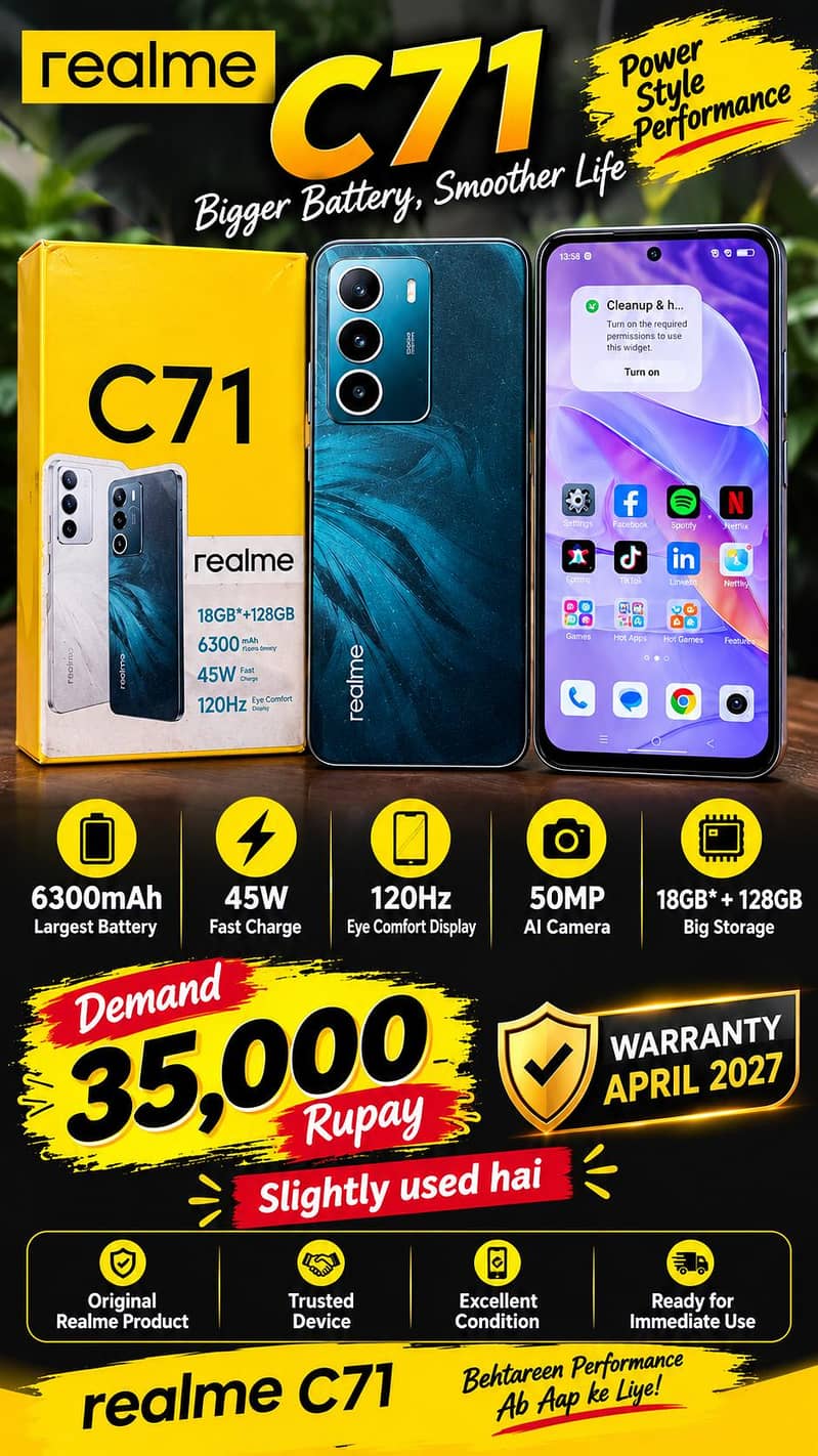 Realme C71 0