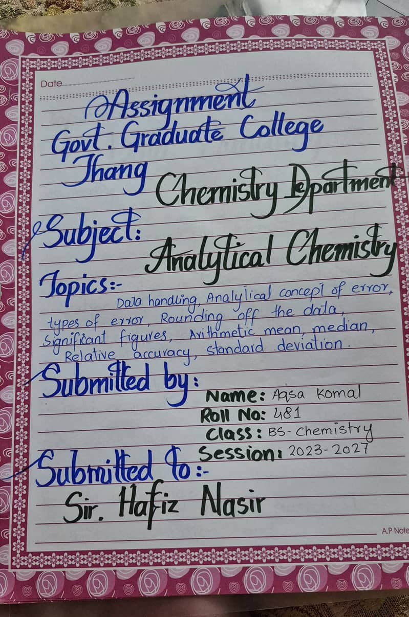 Writing  assignments 0