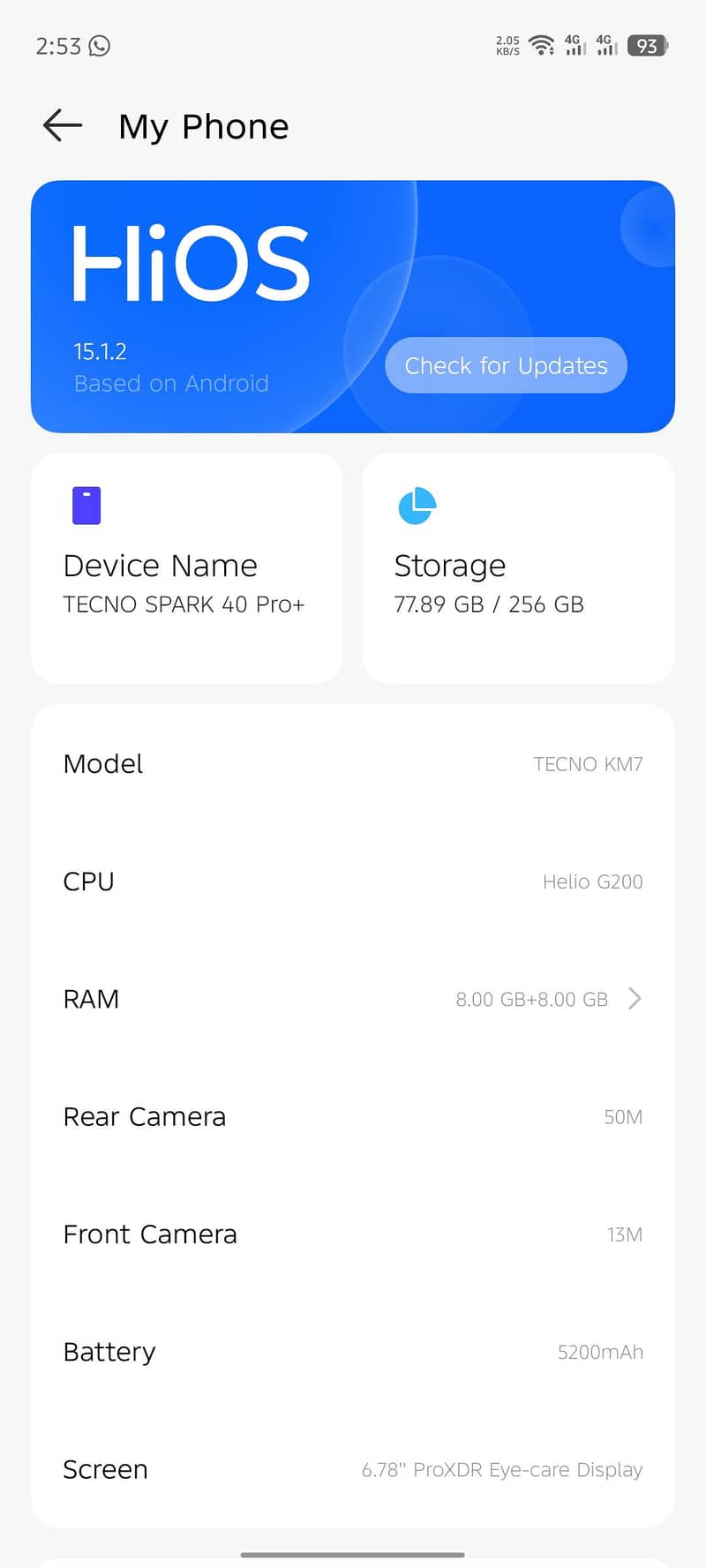Tecno Spark 40 pro plus 2