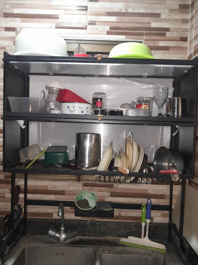 double cabin dish drying rack 2