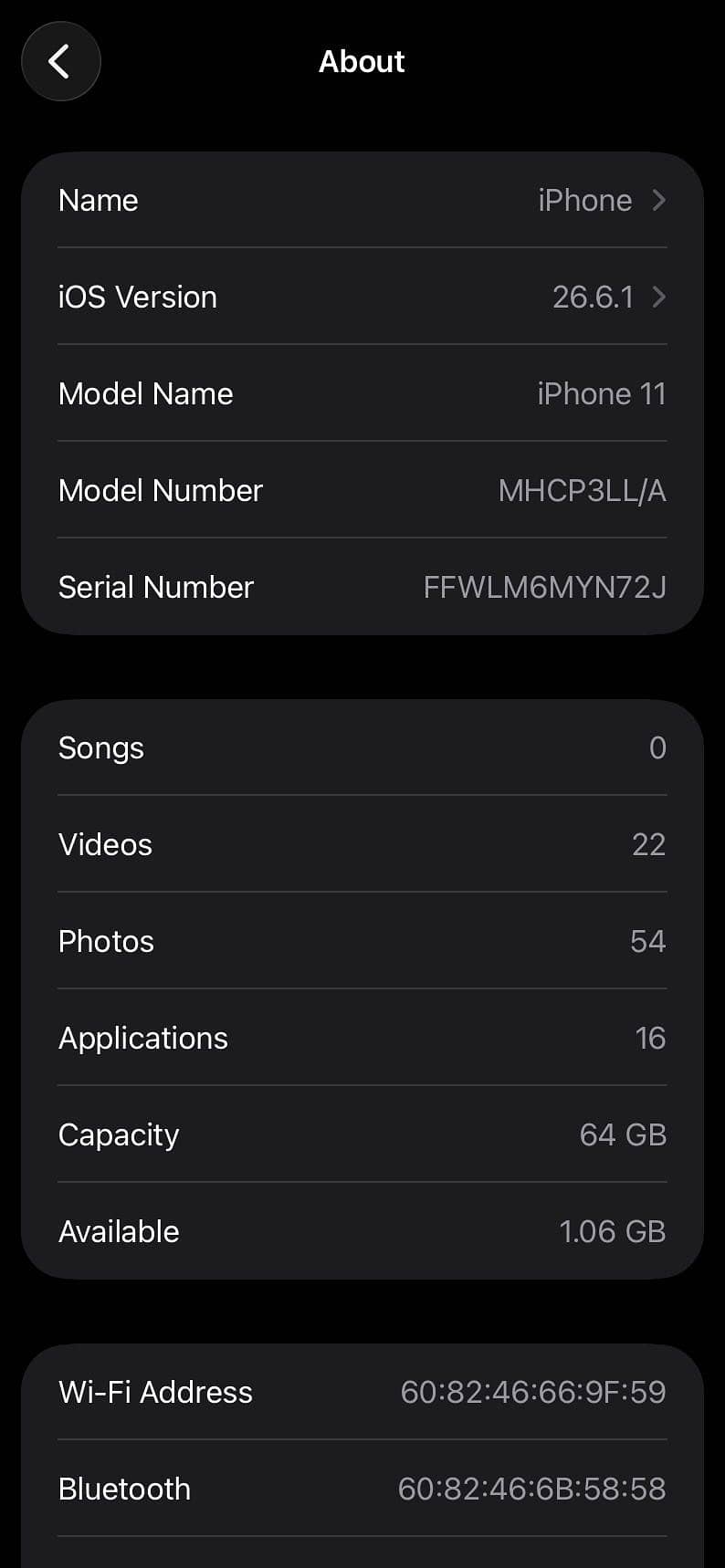Apple iPhone 11 10