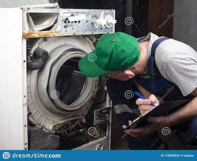 automatic washing machine dryer dishwasher microwave