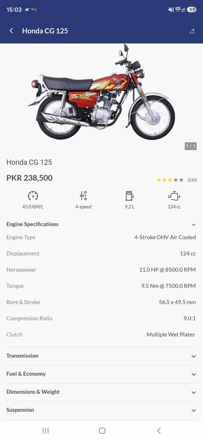 Honda cg125