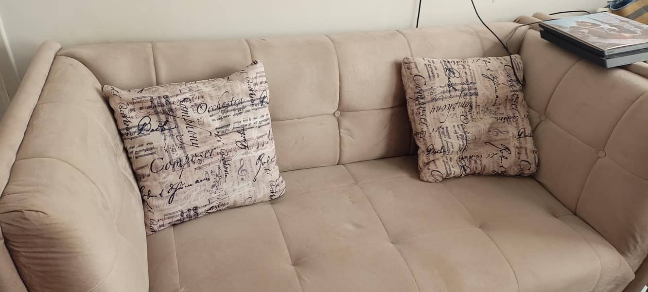 7-seater sofa set 9/10 condition 2
