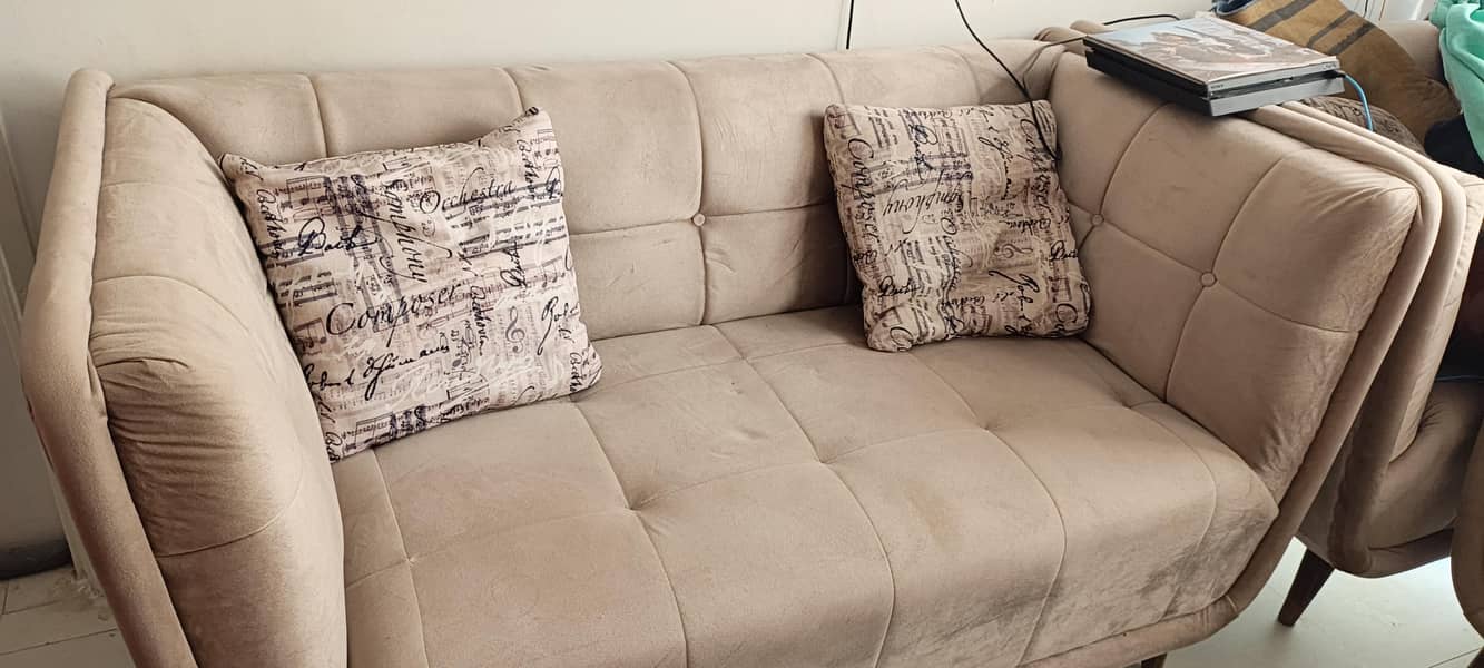 7-seater sofa set 9/10 condition 3