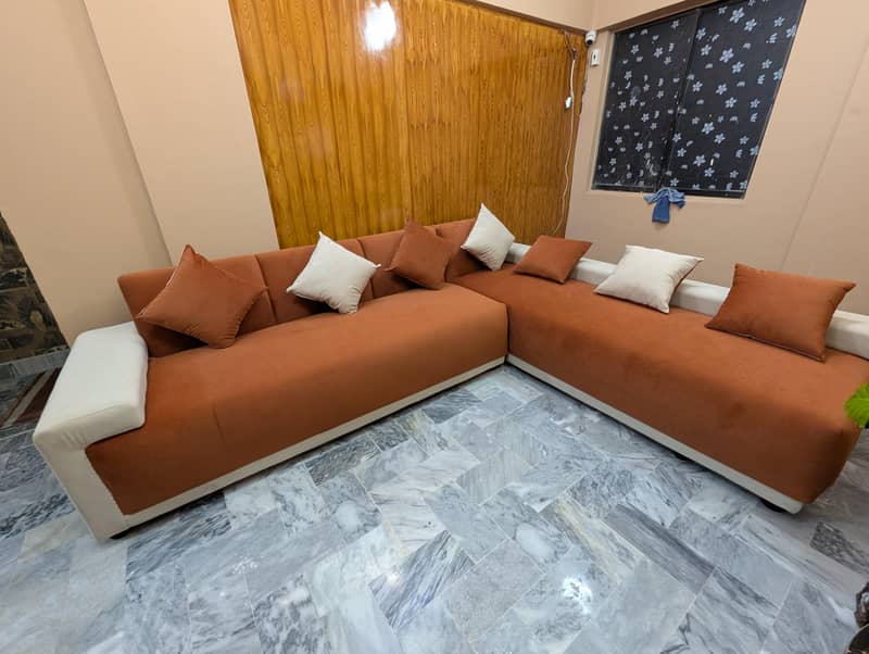L shaped sofa set 1