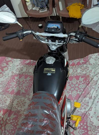 super star 2025 only use 3400 km register bike he