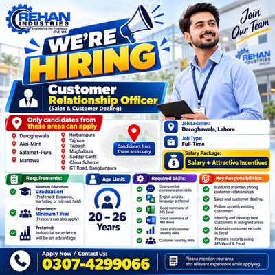 Customer Relationship Officer