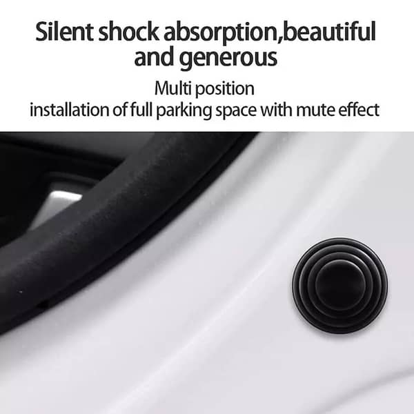 20 Pcs Car Door Shock Absorber Rubber Pads – Noise Reduction, Anti-Collision & Sound Insulation Protection