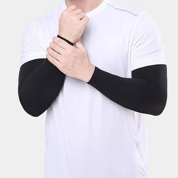 Comfortable Stretchable Elbow Support Sleeve – Breathable Design for Gym, Workout & Joint Protection