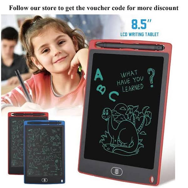 LCD Writing Tablet Electronic Slate E-writer Digital Memo Pad Erasable Writing Board Learning Toys And Gadgets For Educational And Daily Life Routine Notebook Purpose - 10 Inch & 8.5 Inch