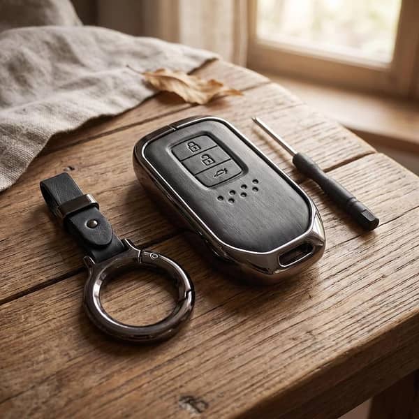 Toyota Raize (2019-2026) Elite Series: Luxury Zinc Alloy Car Key Case, Black
