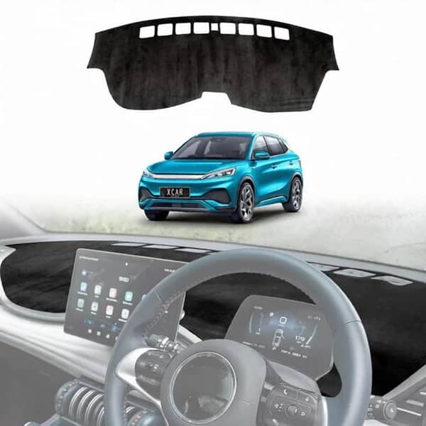 BYD ATTO Car Floor Mat: Premium Non-Slip Velvet Custom Fit Interior Carpet
