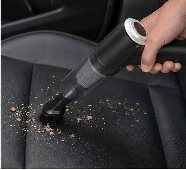 3 in 1 Mini Car Vacuum Cleaner — Portable, Cordless Handheld for Car and Home Cleaning
