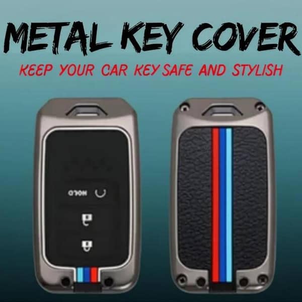 Premium Metal Key Cover for Honda Civic 2016 — Luxury Smart Remote Protection Shell