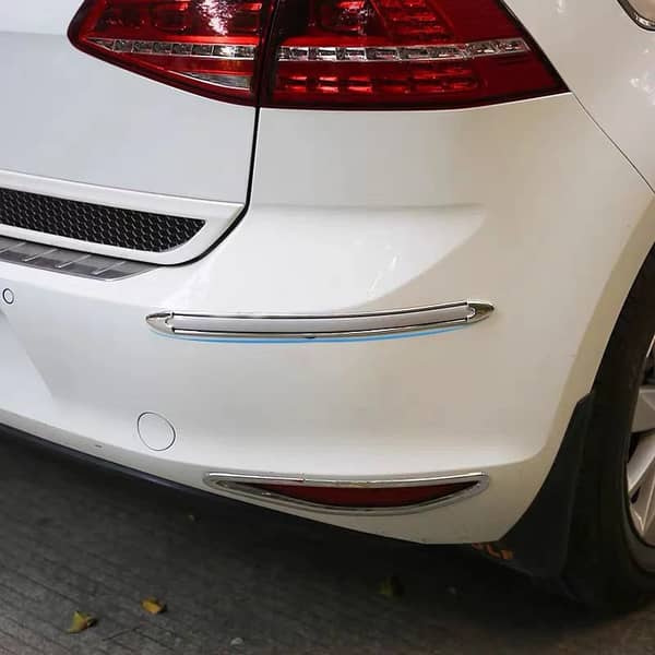 4 Pcs Car Bumper Protector Strips Anti-Collision Edge Guard