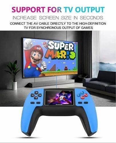 P5 ControllerView Retro Game Console – Digital Gaming Player with Built-in Classic Games, Wireless Joystick Controllers & HDMI TV Support