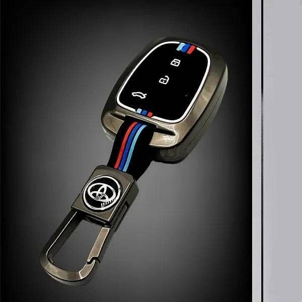 Toyota Yaris 1.3 Key Cover - Premium Metal Case for Smart Remote Protection