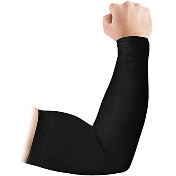 Premium Quality Universal Black Elastic Elbow Support Brace Compression Inner Sleeve Protector