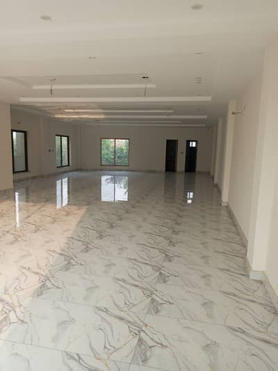 1 Kanal Lifetime Commercial First Floor Hall for Rent Main 200 Ft Road Airline Society