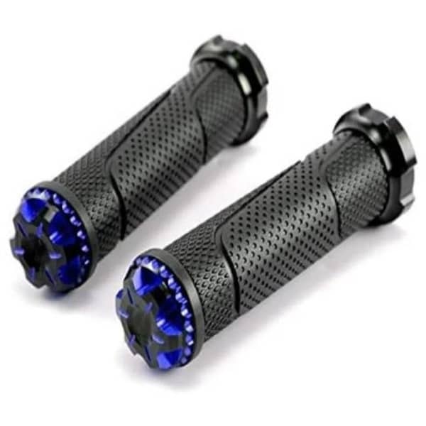 Bike Handle Grips 2 Pcs – Universal Anti-Slip Rubber Grips for Motorcycles, Bikes & Scooters