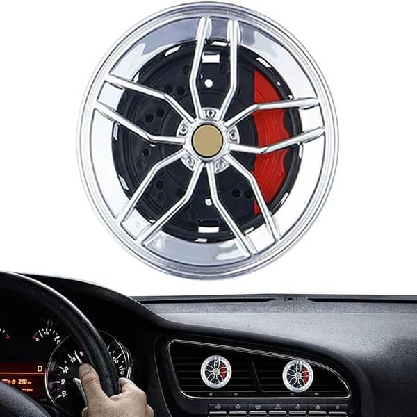 Universal Car Air Vent Diffuser – Long-lasting scent, Rim-design diffuser for car decoration (1 Pc)