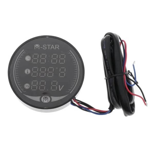 3-in-1 Motorbike LED Digital Meter: Speedometer, Odometer & Fuel Gauge (Universal 12V Display)