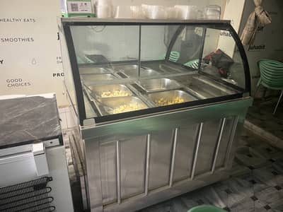 Salad bar chiller