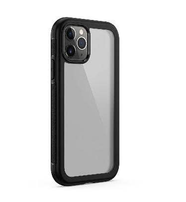 hockproof Clear Back Phone Case – Heavy Duty Armor Protective Cover R6057