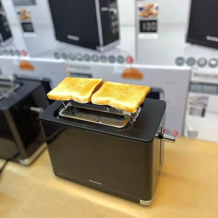silver Crest Toaster digital 5