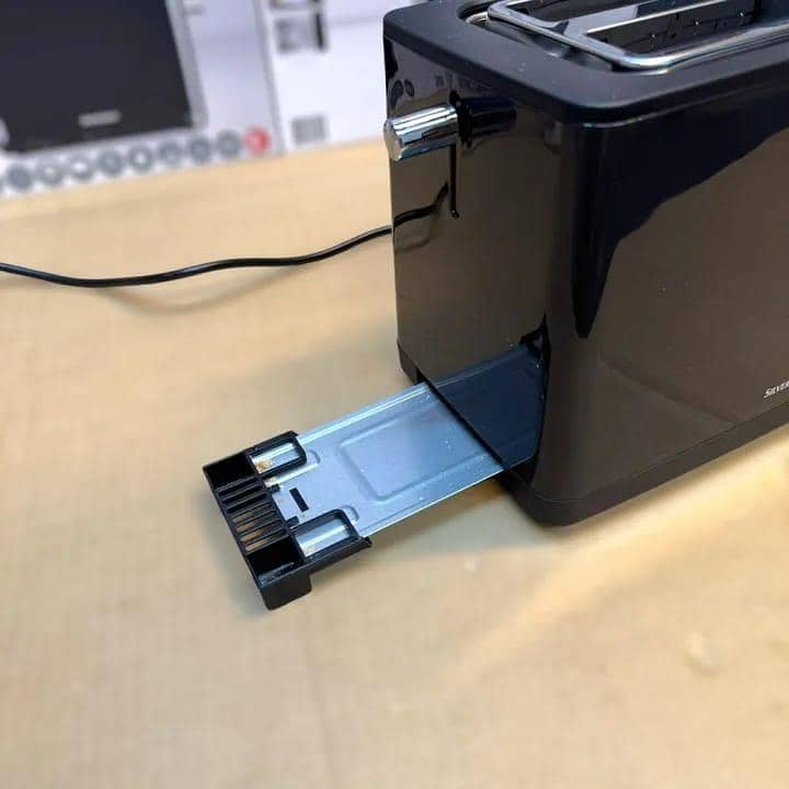 silver Crest Toaster digital 6