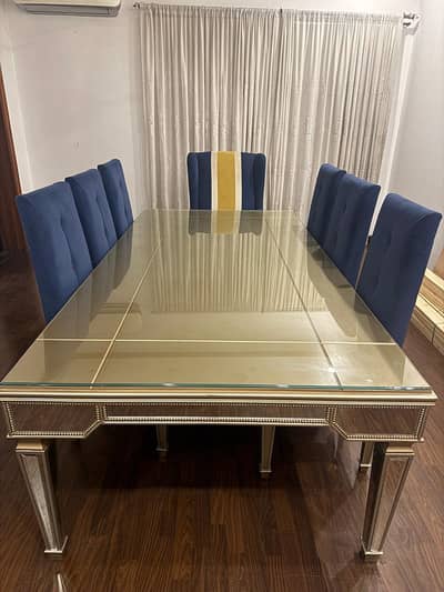 Dining Table / 8 Seater Dining Table - Excellent Condition For sale