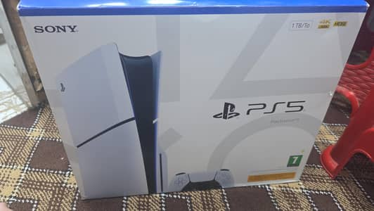 sony playstation  slim ps 5 1tb