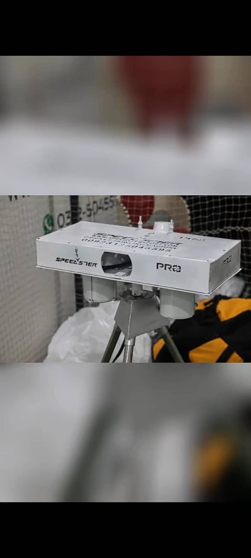 Speedster cricket bowling machine 4