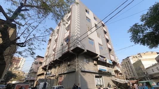 Commercial Building 1st & 2nd Floor Flat Available For Sale 2 Bed DD At Nazimabad # 4