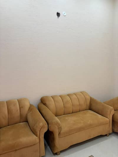 6 pcs(3 seater, 2 seater, 1 seater simple and elegant sofa set