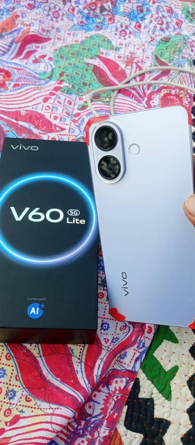 Vivo V60 lite 5g 12 plus 12  256