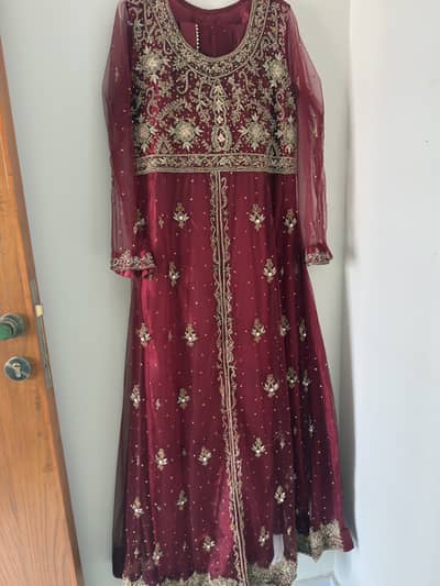 Maroon colour maxi condition 10/10