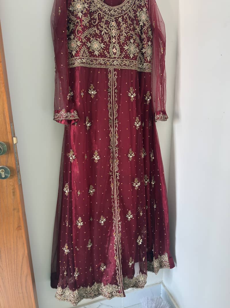 Maroon colour maxi condition 10/10 2