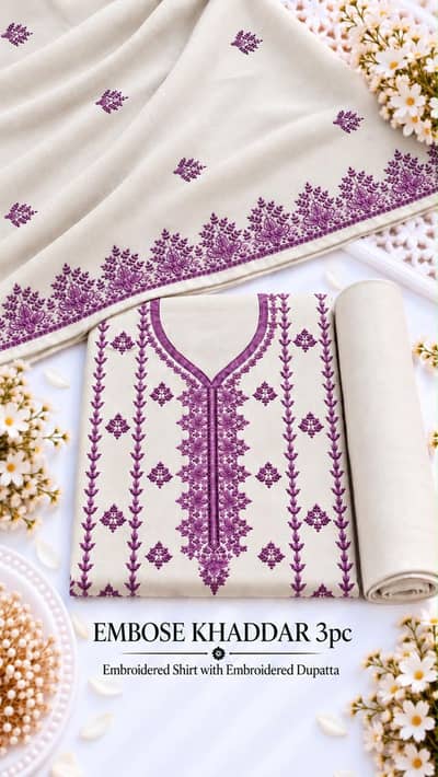 khaddar suit