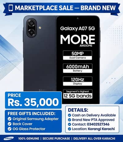 Samsung Mobile A07 5G