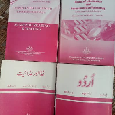 4 BOOKS FOR SALE