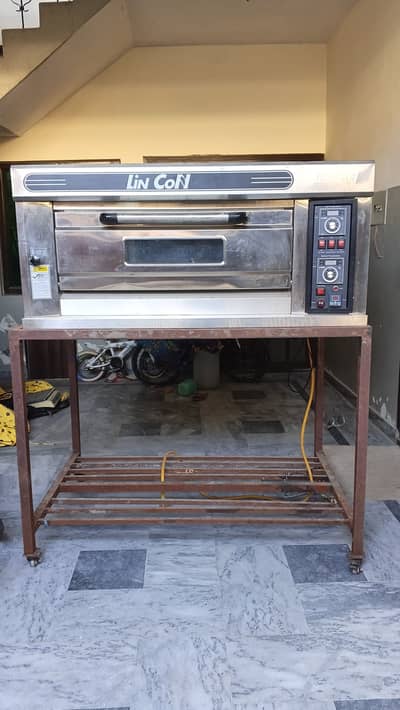 Commercial Pizza & Bakery Deck Oven (LinCon) with Stand for Sale